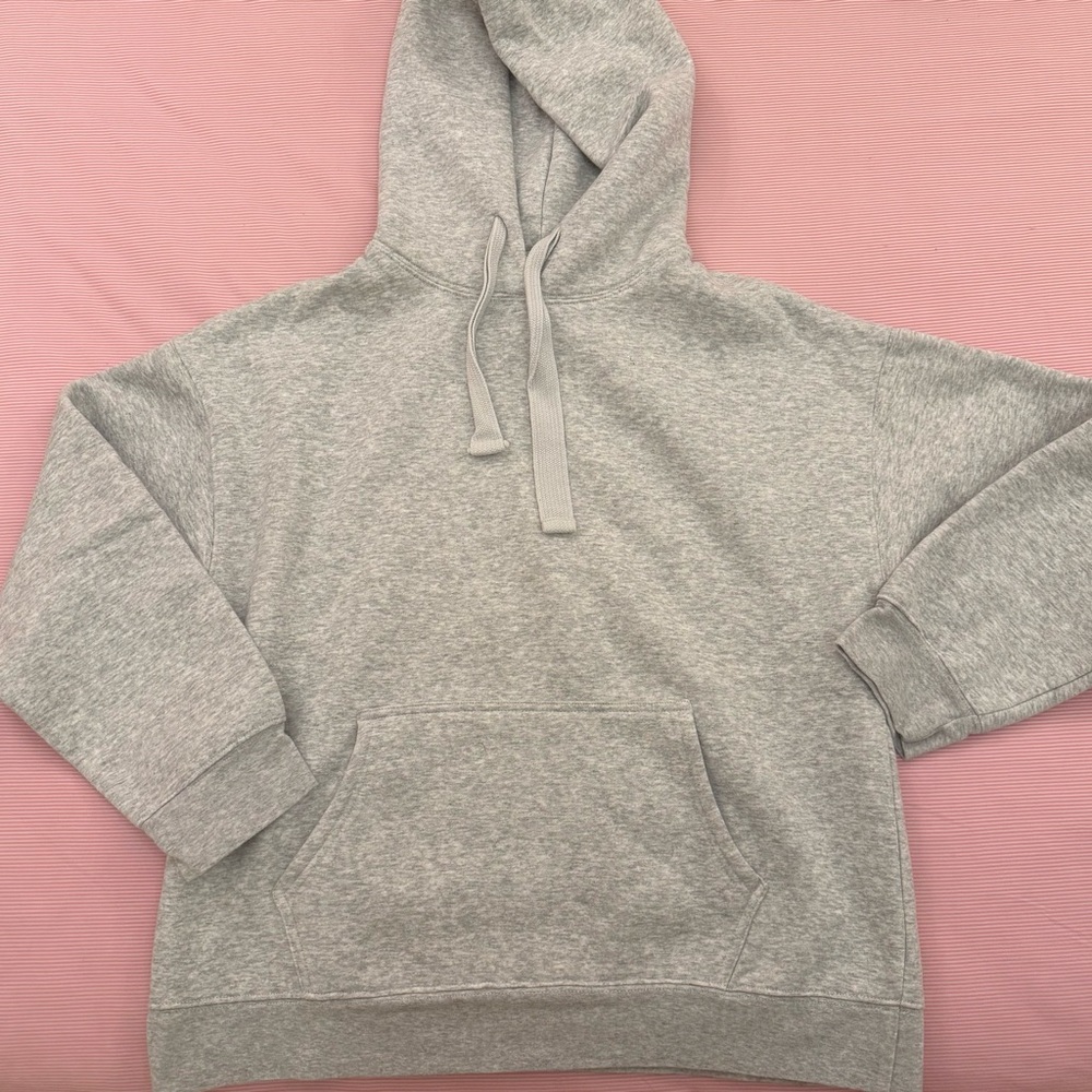 Brunette The Label Light Gray Women’s Hoodie